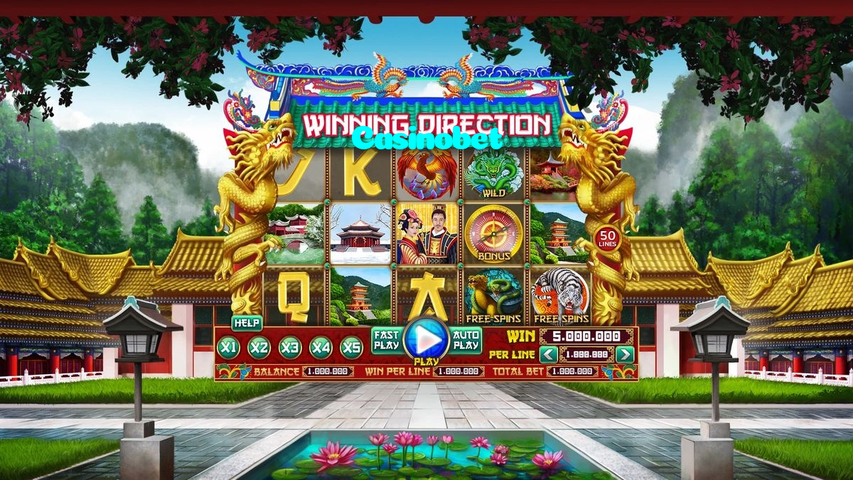 Casinobet casino presented on mobile device in Pakistan with slots and live games